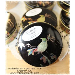 IZU Green Luxury Grade Matcha in Bird of Paradise Tin